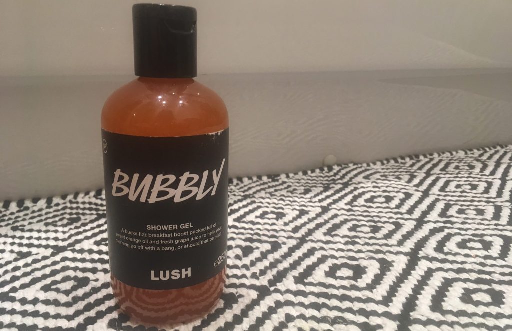 bubbly shower gel